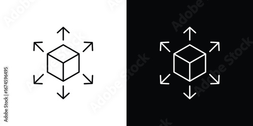 Bim icon logo vector template