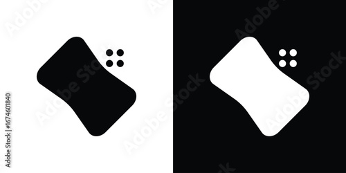 Soap icon. filled flat sign for mobile concept and web