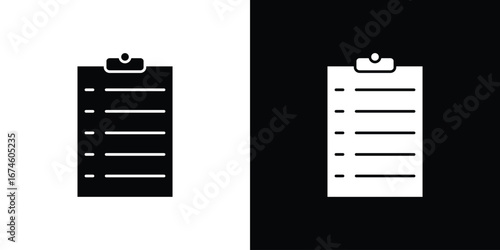 List icon. filled flat sign for mobile concept and web