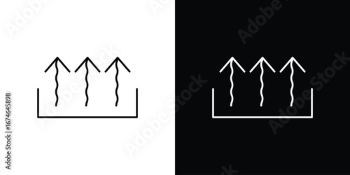 Heat icon logo. symbol vector set.