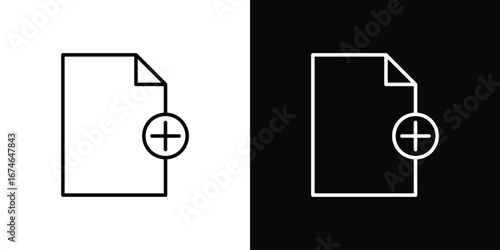 Delete Document icon logo. symbol vector set.
