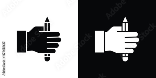 Self expression icon. filled flat sign for mobile concept and web