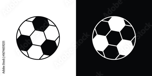 Football icon. filled flat sign for mobile concept and web