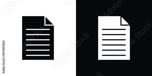 File icon. filled flat sign for mobile concept and web