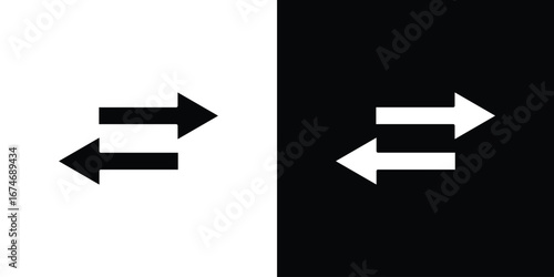 Data transfer icon. filled flat sign for mobile concept and web