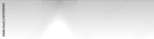 Smooth undulating lines with fluid gradients create a sense of serene motion and soft waves.