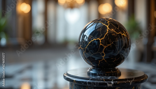 Elegant Black Sphere