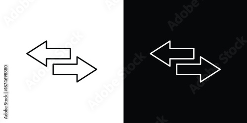 Data transfer icon set. Logo eps 10