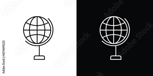 Globe icons for UI, apps, and websites