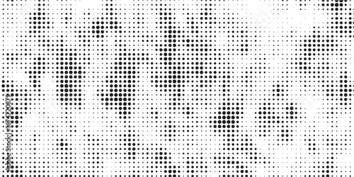 Horizontal halftone with grey rhombus pattern background. Vector Illustration.