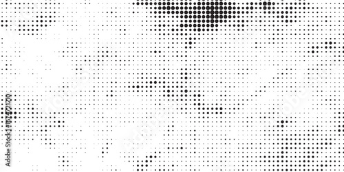 Horizontal halftone with grey rhombus pattern background. Vector Illustration.