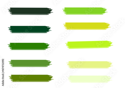 set of colorful vector banners