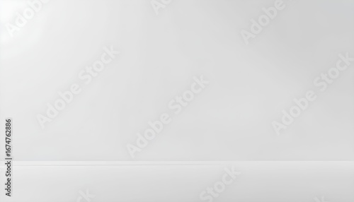 Wallpaper Mural Bright, clean studio backdrop with a subtle gradient and a soft spotlight effect for product presentation Torontodigital.ca