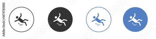Accident icon vector Logo Design Template