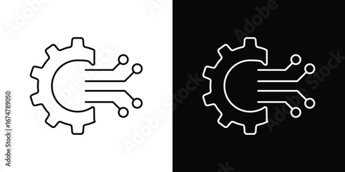 Transform icon symbols. Simple pictograms for web sites and mobile app
