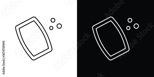 Soap icon symbols. Simple pictograms for web sites and mobile app