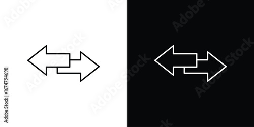 Data transfer icon symbols. Simple pictograms for web sites and mobile app