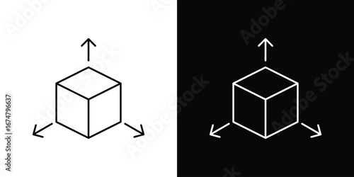 Bim icon symbols. Simple pictograms for web sites and mobile app