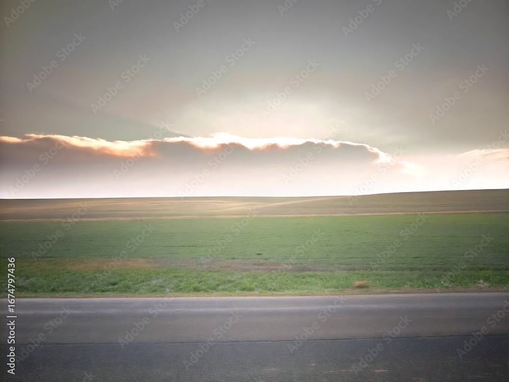 Fototapeta premium road to the sky