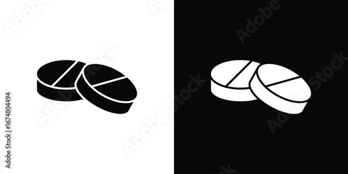 Medicine icon collection flat style - stock vector.