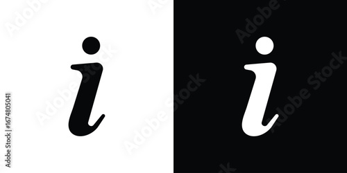 Info icon collection flat style - stock vector.