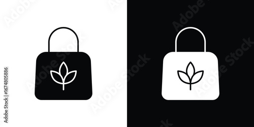 Furoshiki icon collection flat style - stock vector.