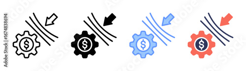 Resilience Icon Set Multiple Style Collection