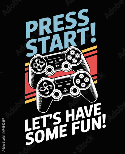 This image displays two dynamic gaming controllers with an energetic backdrop, capturing the thrilling essence of competitive gaming and inviting players to join.