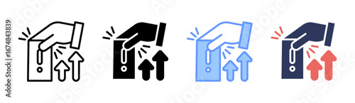 Intervention Icon Set Multiple Style Collection