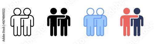 Empathy Icon Set Multiple Style Collection