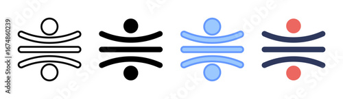 Resilience Icon Set Multiple Style Collection