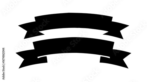 Minimalist black silhouette of a vintage microphone retro audio