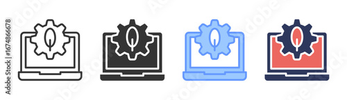 Environment Icon Set Multiple Style Collection