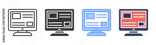 Free Download Digital Finance Icon Set Multiple Style Collection - GFXLoad