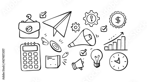 Business handshake with upward arrow partnership agreement