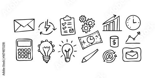 Businessperson with briefcase and tie silhouette