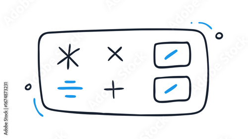 Calculator with Math Symbols arithmetic addition