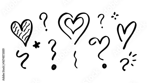 Collection of Heart Shapes love romance