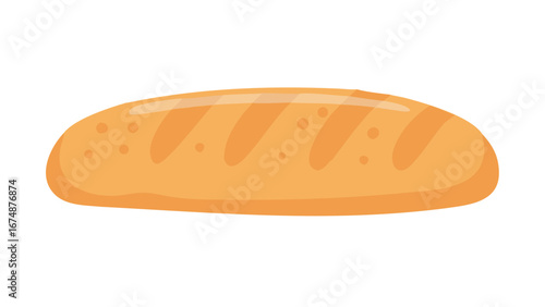 Golden brown loaf with dimples bread baked