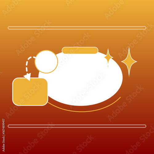 Modern Social Media Post for Food Promotion and Online Selling