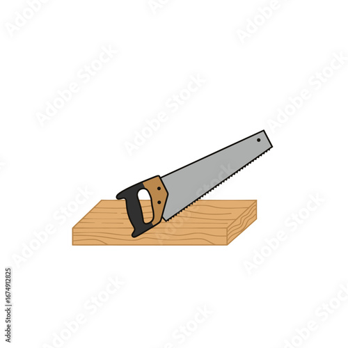 wood shavings on white background