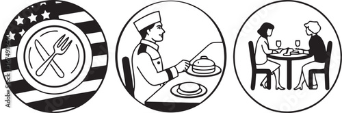 veterans-day-dinner-and-community-gathering-icons-_traced