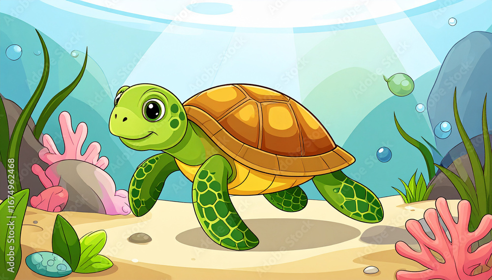 Obraz premium sea turtle