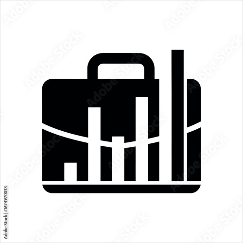 Business Portfolio Growth Chart Icon