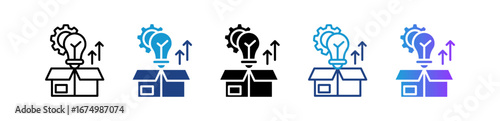 Product Development multiple icon