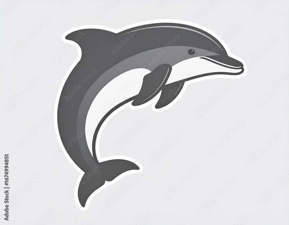 Fototapeta premium Powerful sharks in diverse poses and styles, swimming in rivers, oceans, and depicted outside in creative artwork, showcasing strength, danger, and marine life beauty