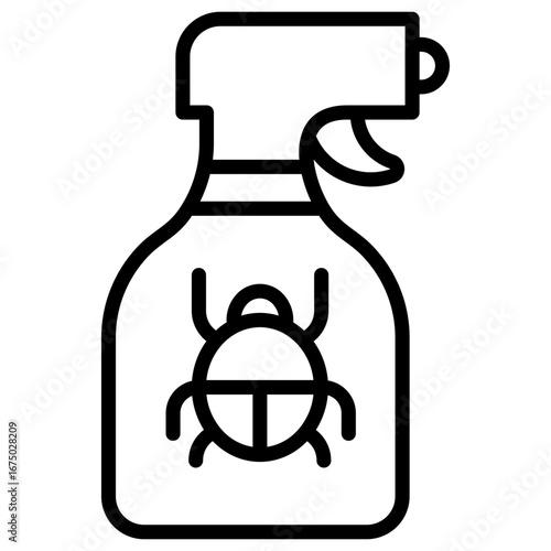 Insecticide Outline Icon