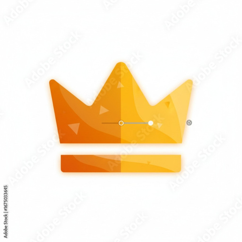Golden Crown Graphic A Symbol of Royalty and Excellence in Design