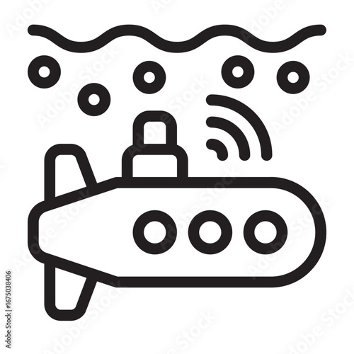 Underwater Robots Icon