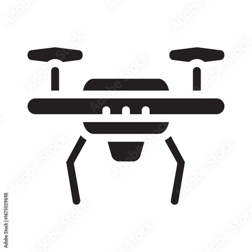 Drone Robots  Solid Icon
